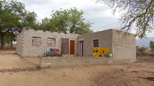 Single Classroom, Office, Kitchen and No Roof