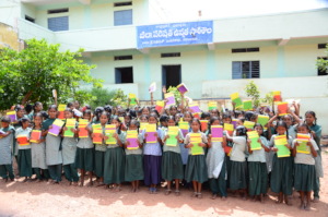 Girl Students getting Education Sponsorship from S