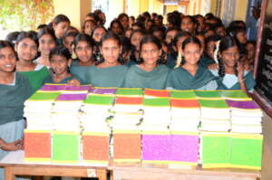 Helping poor girls continue their education