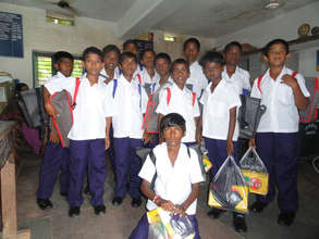 highschool poor students getting education support
