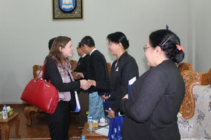 Meeting with Myanmar Attorney General and staff