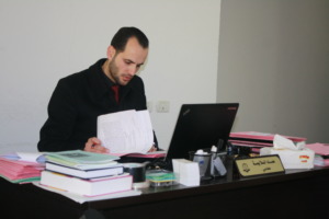 Lawyer Emad Salaymih, whose client was tortured
