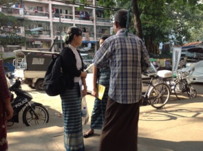 ILF-Myanmar Advocate Greets Released Client