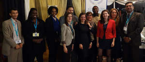 Smith and Taylor with other global ILF staff