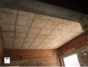 Boys Dormitory Roof with Plywood!
