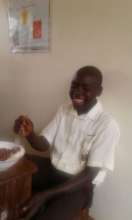 NVSS Student Enjoying lunch at school