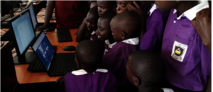 Nyaka Students During Online Chess Training