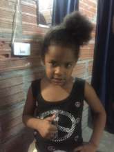 Esmeralda giving a thumbs up!