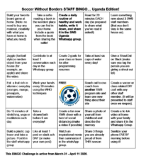 Take home BINGO