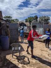 Food distribution to SWB families