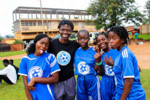 Kampala Girls League in action