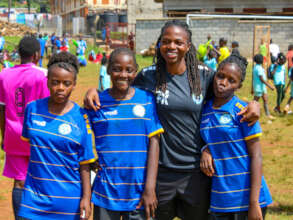 A scene from the 10th Kampala Girls League