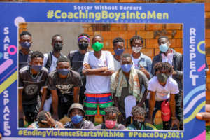 Coaching Boys Into Men for Peace Day 2021