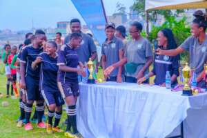 Closing ceremony of the 8th Kampala Girls League