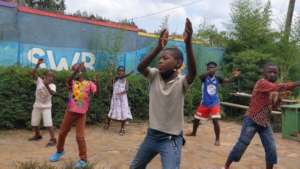 Dance Fitness with Under-10 Refugee Youth