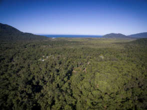 Lot 46 looking back towards the Great Barrier Reef
