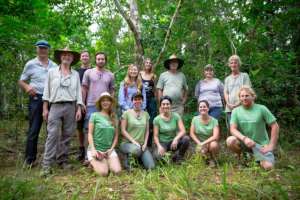 Tree planting crew at Lot 46