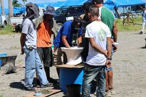 Low-cost sanitation training