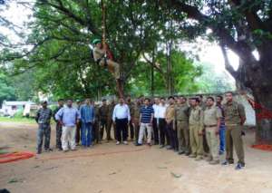 Tree climbing training for Frontline Forest Staff.