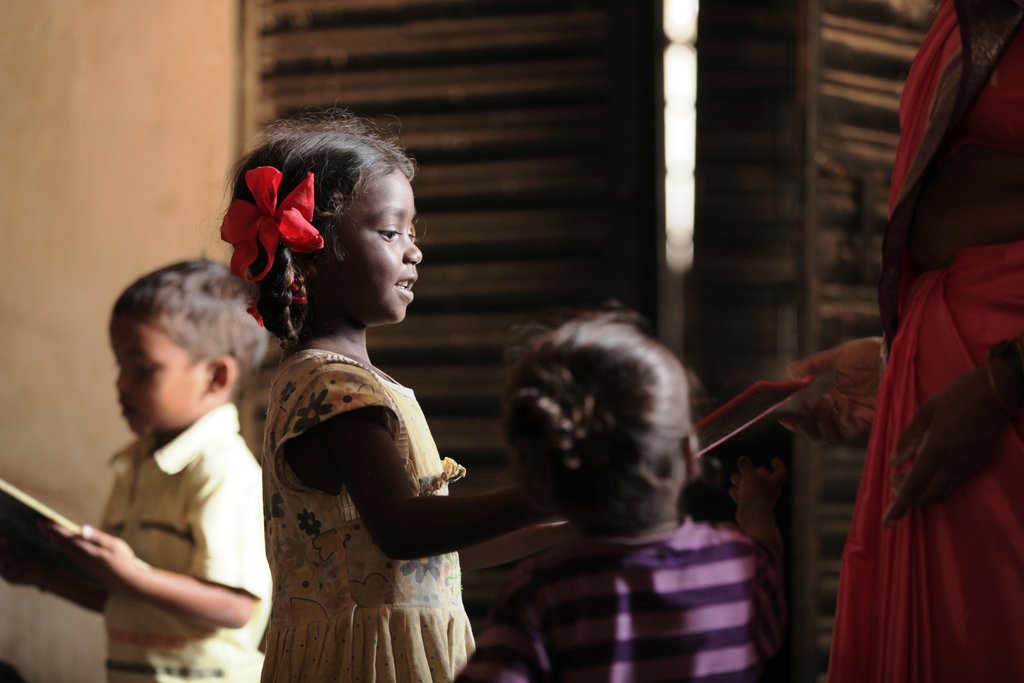 Story cards for 1.2 million Aanganwadi children