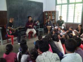 Rehearsing with children