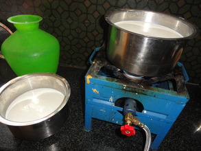 sponsorship of hot milk to poor oldage persons