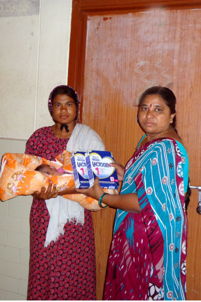 Support pregnant woman in Govt Hosp with nutrition