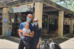 Visitors after the lockdown