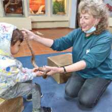 An activity in the program classroom