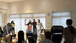 Youth activity in a hospice facility