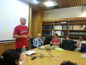 Students receiving guidance from academic mentors