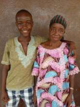 Bockarie Samuels and his grandmother Marie Koroma