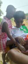 Yatta and Mrs. Kamara spending time together
