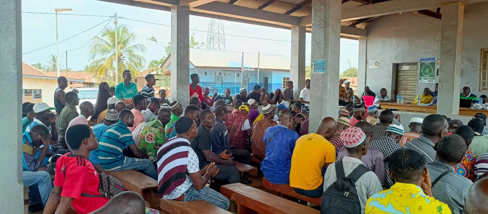 Session in progress at Sierra Leone