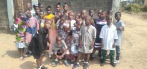 Children at the Love One Another Orphanage