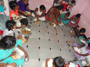 children sponsorship through food in joy home