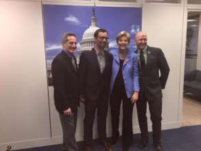 2015 National Bike Summit with Senator Warren