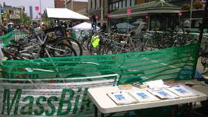 Bike valet program at work!