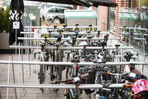 Bike valet parking