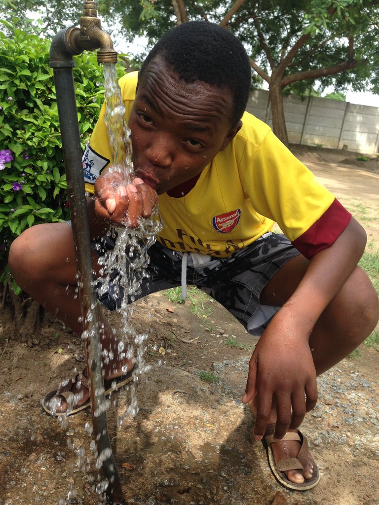 Give-Only one borehole to 300 Children in Zimbabwe