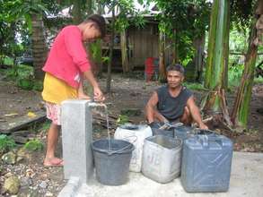 New Tap stand in Minaluha & Nangka