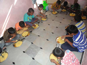 food for children in joyhome orphanage