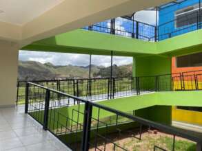 What a cheerful place of learning for new students