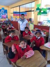 Teacher KarenT with her students