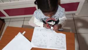 Working hard and loving it