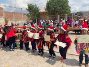 Every girls gets her diploma to the next grade