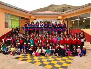 CW student body, teachers and CA board member Rosa