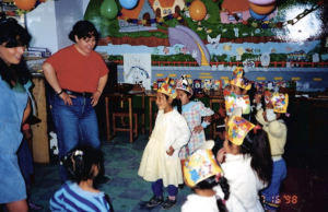 The beginning of CW school for girls