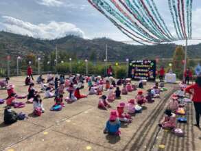 Sitting for the CW assembly on patio again :-)