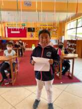 Elizabeth 3rd grade reads her poem